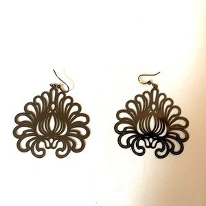 pair of earrings.